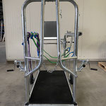 SCHURR Klauenpflegestand Modell Standard Frontansicht