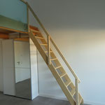 3 Raumspartreppen aus Fichte