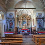 Die Kirche ähnelt unserer schönen Kirche in Zermatt