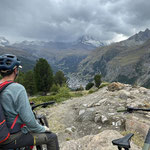Und unser Dorf mit dem Matterhorn