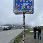 Auf dem Furkapass 2436m