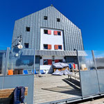 Die heutige Thodulhütte - Nicht weit von dieser Hütte hat es Ruinen von alten Gebäuden aus der Römerzeit