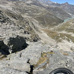 Man kann vielleicht sagen so die Hälfte hat es einen Weg und die andere Hälfte ist wandern im Gebirge