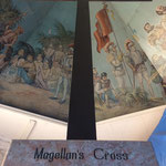 In diesem Kreuz wurden angeblich Teile des Kreuzes verarbeitet, dass Magellan 1521 auf Cebu errichtet hat