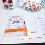 Handlettering Workshop München Sigrid Bengel Schrift und Kunst PR Aktion Redaktionsbesuch Zeitschriften Funke PR Event Stuttgart Zürich Hamburg Handlettering Köln Düsseldorf Brushlettering Stifte Papier