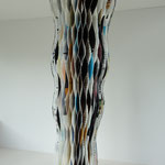 o.t.  , 167 x 42 , 2024 , karton acrylfarbe