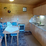 Ess-/Wohnbereich Ferienwohnung Larchberg