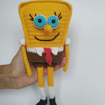 Sponge Bob amigurumi, crochet toy