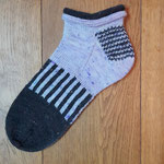 Mustersocke für Speckles und Tweed