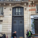 De ingang van ons appartement