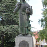 La statue en hommage à Ivan Crnojevic, fondateur de la ville de Cetinje, érigée en 1983 à l'occasion du cinquième centenaire de la ville. 