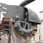 Sculptures géantes de Helmut Lutz. 