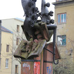Sculptures géantes de Helmut Lutz. 