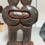 "Together" materiaal uit Brons