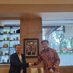 Michael met with the largest textile and garment group Sritex's owner Mr Iwan