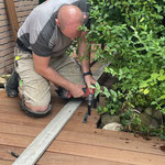 Ipe Gartenweg aus Holz