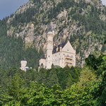 Schloss Neuschwanstein vom Hotelzimmer