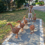 die Gänseliesel in Korb