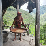 Alter Ifugao bei der Arbeit