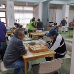 将棋です。この後私も打たせてもらいました。
