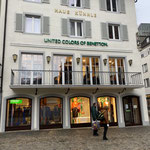 Sanierung der Schaufenster und Fenster in Freiburg (United Colors of Benetton)