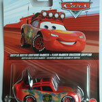 Cryptid Buster Lightning McQueen - China 2026 variant - Camouflage all the way to the bottom of the door