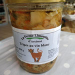 Tripes au vin blanc, 6€