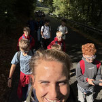 Heimweg am ersten Tag- von Sondern zu Fuß nach Stade...sogar die Sonne kam kurz raus;-)