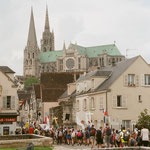 chartres mai 2024 pèlerins