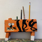 Tiger als Stiftehalter