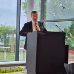 Forst- und Landwirtschaftsminister Peter Hauk bei seinem Grußwort
