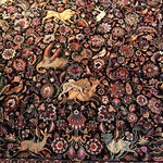 MASHHAD マシャド産地 wool&silk 200x300   GHOLSHANｺﾞﾙｼｬﾝ工房