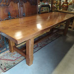 Table en chêne lg 2m60 larg 86 cm ht 74 cm