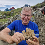 Werner mit bergfrischem Bergkristall