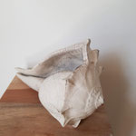 Odile ESCOFFIER, " Coquillage Raku", Raku, 28 x 28 cm, 260 €,DISPONIBLE A L'EMPRUNT