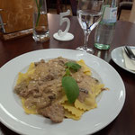 Ravioli mit Waldpilzen