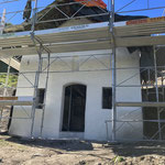 Réfection des crépis, chapelle de la Gietty