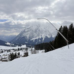 Die Abfahrt erfolgte schließlich über die offizielle Talabfahrt des Skigebietes