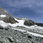 ... bevor wir den Gletscher erreicht hatten