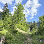 Durch die wunderschöne Landschaft legten wir schnell Höhenmeter zurück