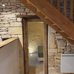 passage vers la chambre du rez-de-chaussée 