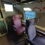 First Class on TGV Munich Paris - Single Seats