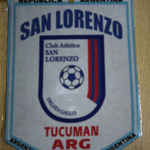 BANDERIN SAN LORENZO DELFIN GALLO TUCUMAN