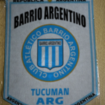 BANDERIN CLUB BARRIO ARGENTINO TUCUMAN