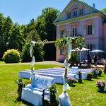Trauung im Garten der Villa Eugenia in Hechingen