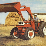 White Fiat Tractor