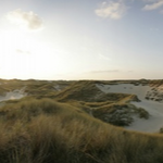 Panorama Dünen und Leuchtturm auf Amrum