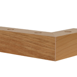 Fuß L-Form Buche