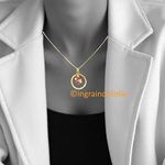 Bague transformer en pendentif
