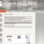 2009, web site bleedingedge.si, realized